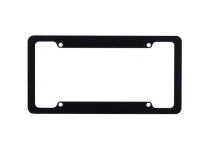 Black License Plate Frames