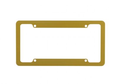 Gold License Plate Frames