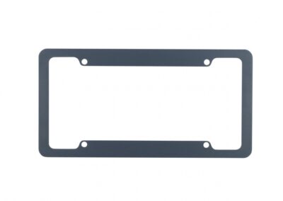 Gray License Plate Frames